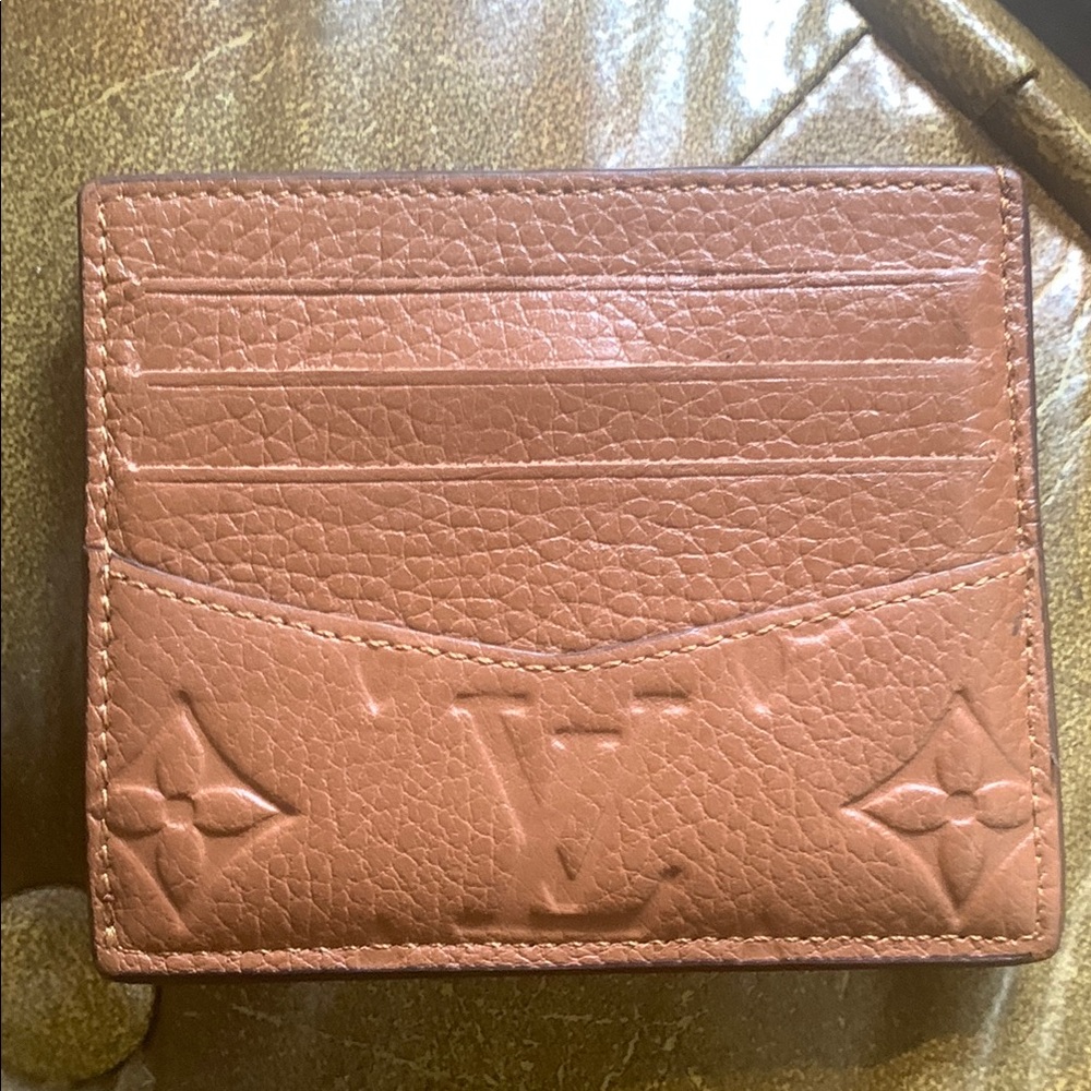 Louis Vuitton Brown Key & Card Holder